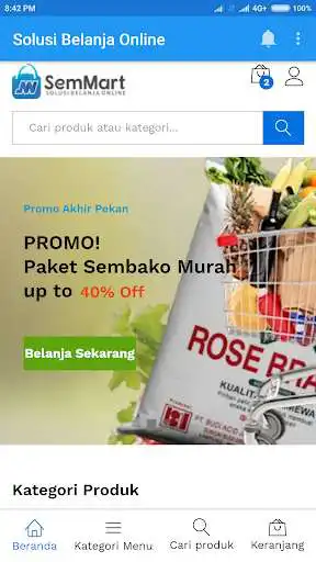 Play SemMart - Solusi Belanja Online  and enjoy SemMart - Solusi Belanja Online with UptoPlay