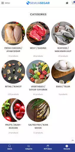 Play SemuaSegar - Online Groceries Store as an online game SemuaSegar - Online Groceries Store with UptoPlay