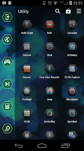 Play Senary Smart Launcher Theme as an online game Senary Smart Launcher Theme with UptoPlay