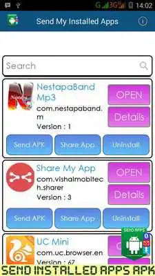 Play Send Installed Apps 