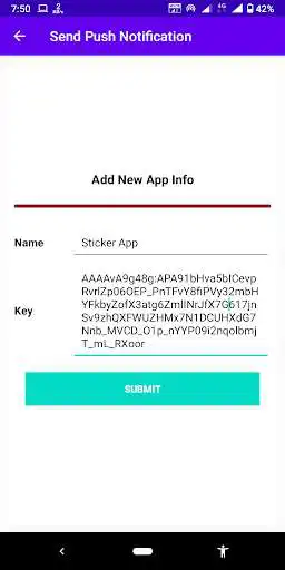 Play Send Push Notification as an online game Send Push Notification with UptoPlay
