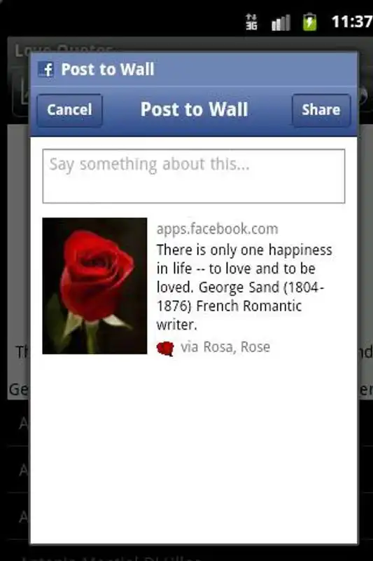 Play Send Rose Love Quotes