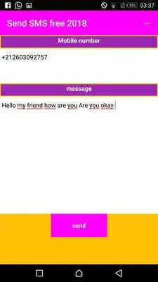 Play send SMS Free Play send SMS Free