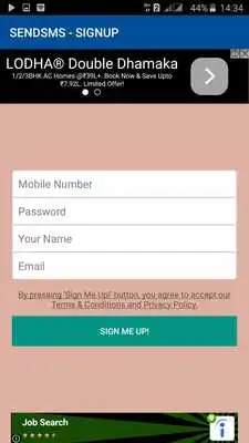 Play Send Sms - Free Sms India