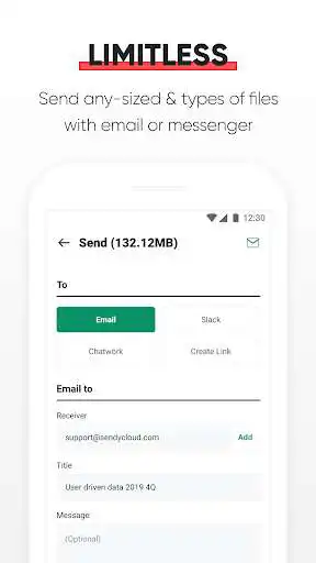 Play SENDY(Transfer/Cloud)-Send&Store large file in one  and enjoy SENDY(Transfer/Cloud)-Send&Store large file in one with UptoPlay