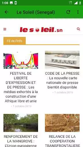 Play Senegal Newspapers  and enjoy Senegal Newspapers with UptoPlay