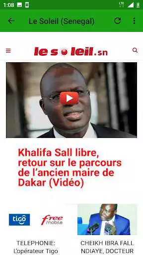 Play Senegal Newspapers as an online game Senegal Newspapers with UptoPlay