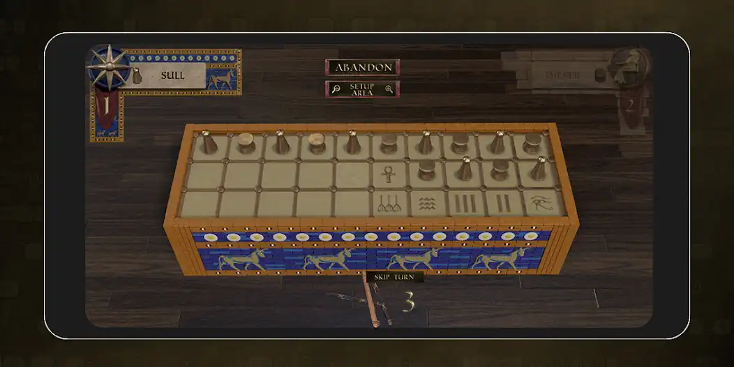Play Senet as an online game Senet with UptoPlay