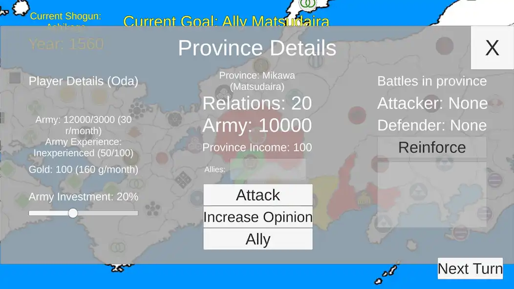 Play Sengoku Wars as an online game Sengoku Wars with UptoPlay