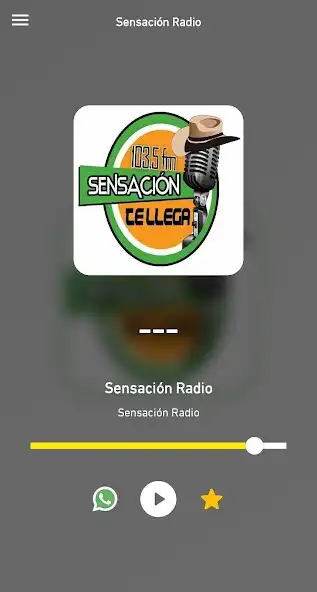 Play Sensación Radio  and enjoy Sensación Radio with UptoPlay