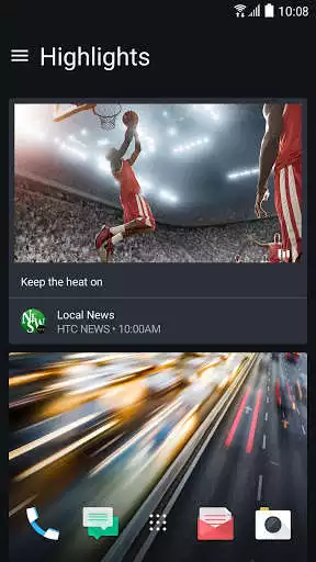 Play Sense Home Launcher-News,Theme