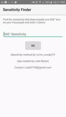 Play Sensitivity Finder