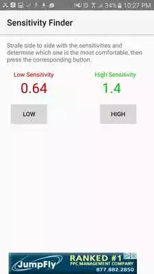 Play Sensitivity Finder