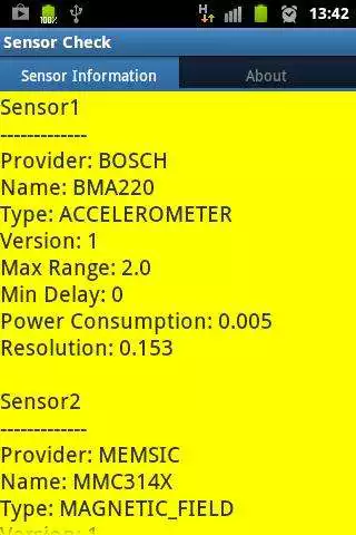 Play SensorCheck