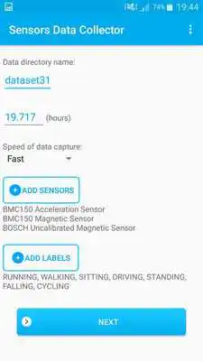 Play Sensors Data Collector