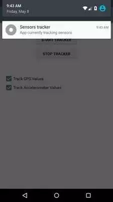 Play Sensors Tracker