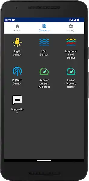 Play Sensor Test app  and enjoy Sensor Test app with UptoPlay