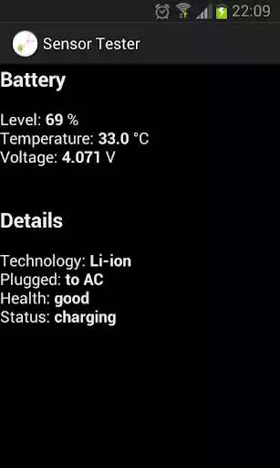 Play Sensor Tester