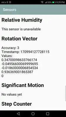Play Sensor Test - The most simplest app ever!