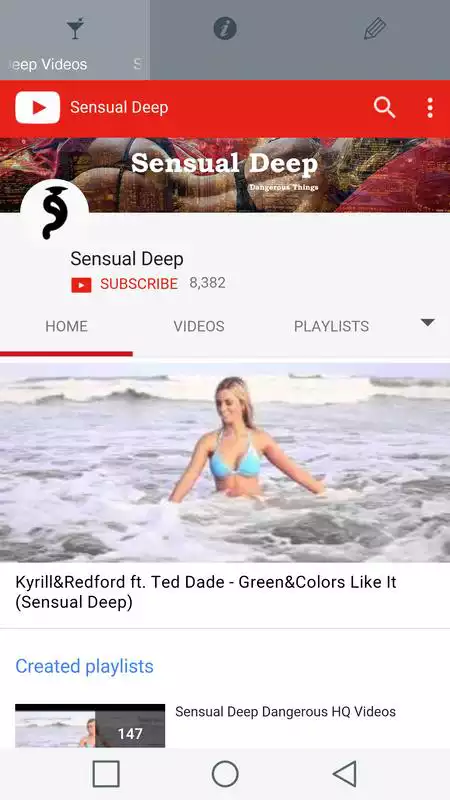 Play Sensual Deep-Dangerous Things