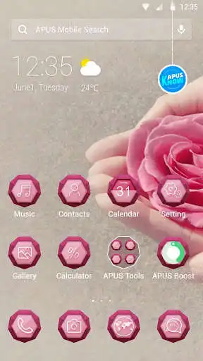 Play Sentiments-APUS Launcher theme  and enjoy Sentiments-APUS Launcher theme with UptoPlay