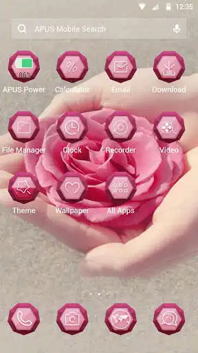 Play Sentiments-APUS Launcher theme as an online game Sentiments-APUS Launcher theme with UptoPlay