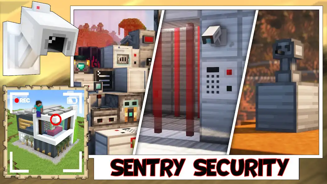 Play Sentry security mod as an online game Sentry security mod with UptoPlay