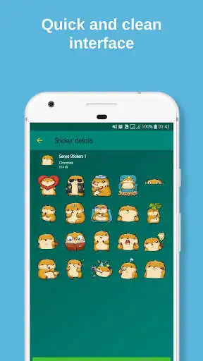 Play Senya Stickers WAStickerApps as an online game Senya Stickers WAStickerApps with UptoPlay