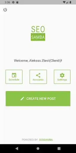 Play SeoSamba Social Media Posting as an online game SeoSamba Social Media Posting with UptoPlay