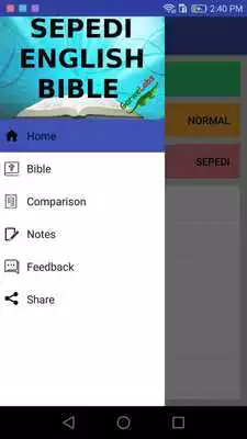 Play Sepedi English Bible  and enjoy Sepedi English Bible with UptoPlay