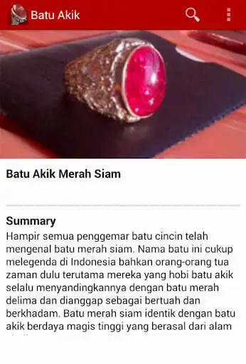 Play Seputar Batu Akik as an online game Seputar Batu Akik with UptoPlay