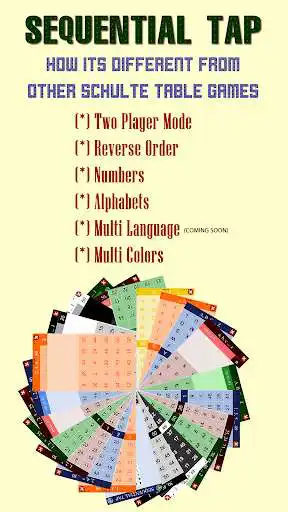 Play Sequential Tap - Schulte Table  and enjoy Sequential Tap - Schulte Table with UptoPlay