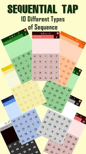 Play Sequential Tap - Schulte Table as an online game Sequential Tap - Schulte Table with UptoPlay