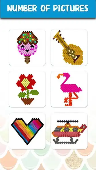 Play Sequin Art Flip Simulator 2021 - Color by Number  and enjoy Sequin Art Flip Simulator 2021 - Color by Number with UptoPlay