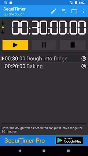 Play SequiTimer interval timer  and enjoy SequiTimer interval timer with UptoPlay