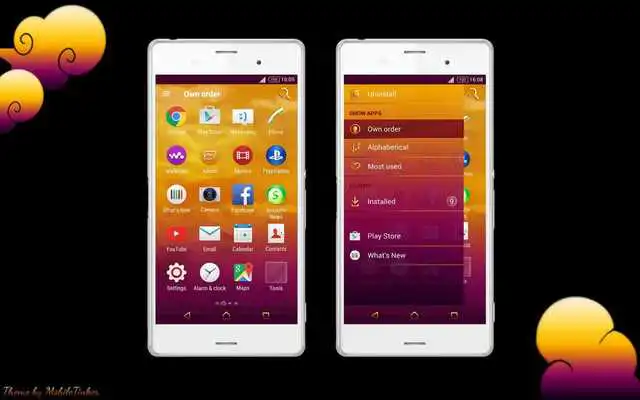 Play Serene Sunset XperiaN Theme