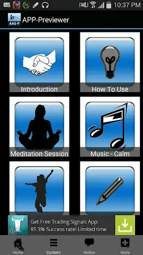 Play Serenity Meditation as an online game Serenity Meditation with UptoPlay