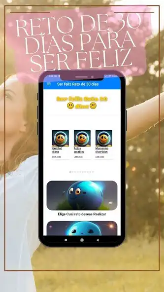 Play Ser feliz Reto de 30 días  and enjoy Ser feliz Reto de 30 días with UptoPlay