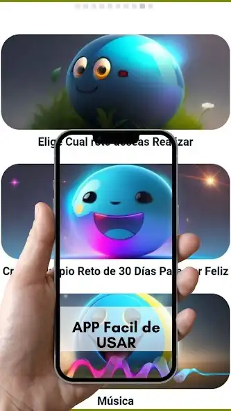 Play Ser feliz Reto de 30 días as an online game Ser feliz Reto de 30 días with UptoPlay