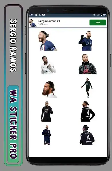 Play Sergio Ramos - WA Sticker Pro as an online game Sergio Ramos - WA Sticker Pro with UptoPlay