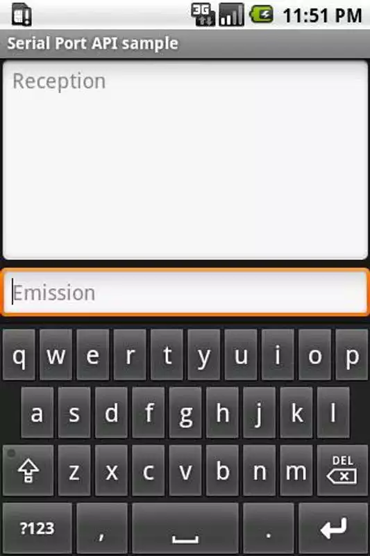 Play Serial Port API Sample