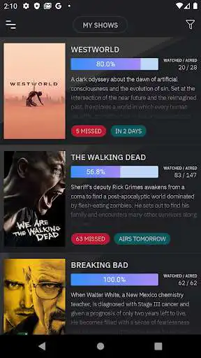 Play Series Watchlist as an online game Series Watchlist with UptoPlay