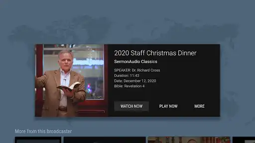 Play SermonAudio TV Edition as an online game SermonAudio TV Edition with UptoPlay