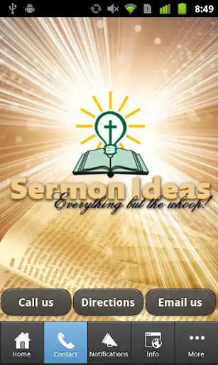 Play Sermonideas.com as an online game Sermonideas.com with UptoPlay