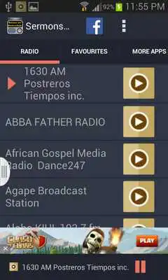 Play Sermons and Services Radio