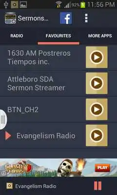 Play Sermons and Services Radio