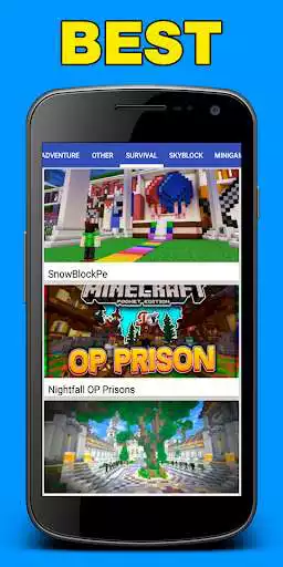 Play Servers for Minecraft PE