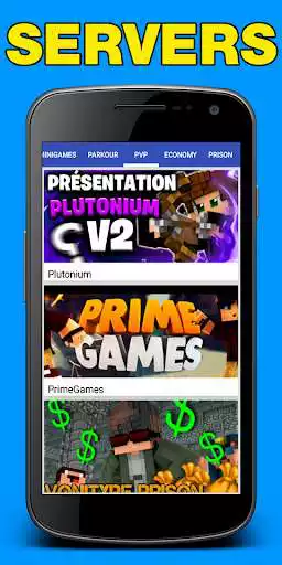 Play Servers for Minecraft PE