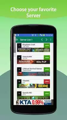 Play Servers for Minecraft PE