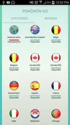 Play Server Status as Pokemon Go